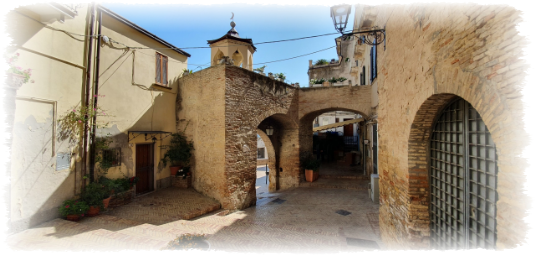 l'entrata del berso di porta catena